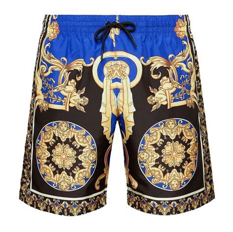 men versace bathing suit|Versace jeans couture swim shorts.